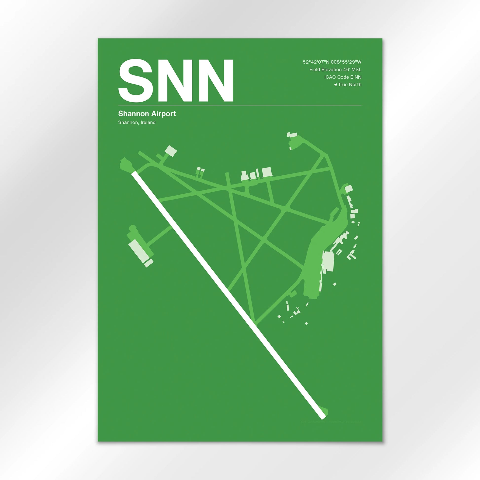 SNN Airport Diagram