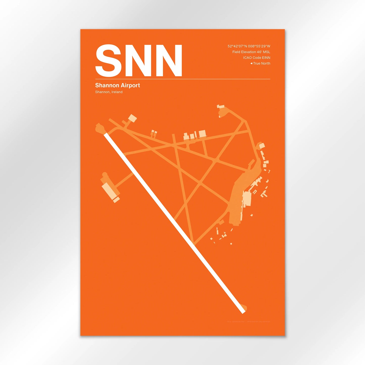 SNN Airport Diagram