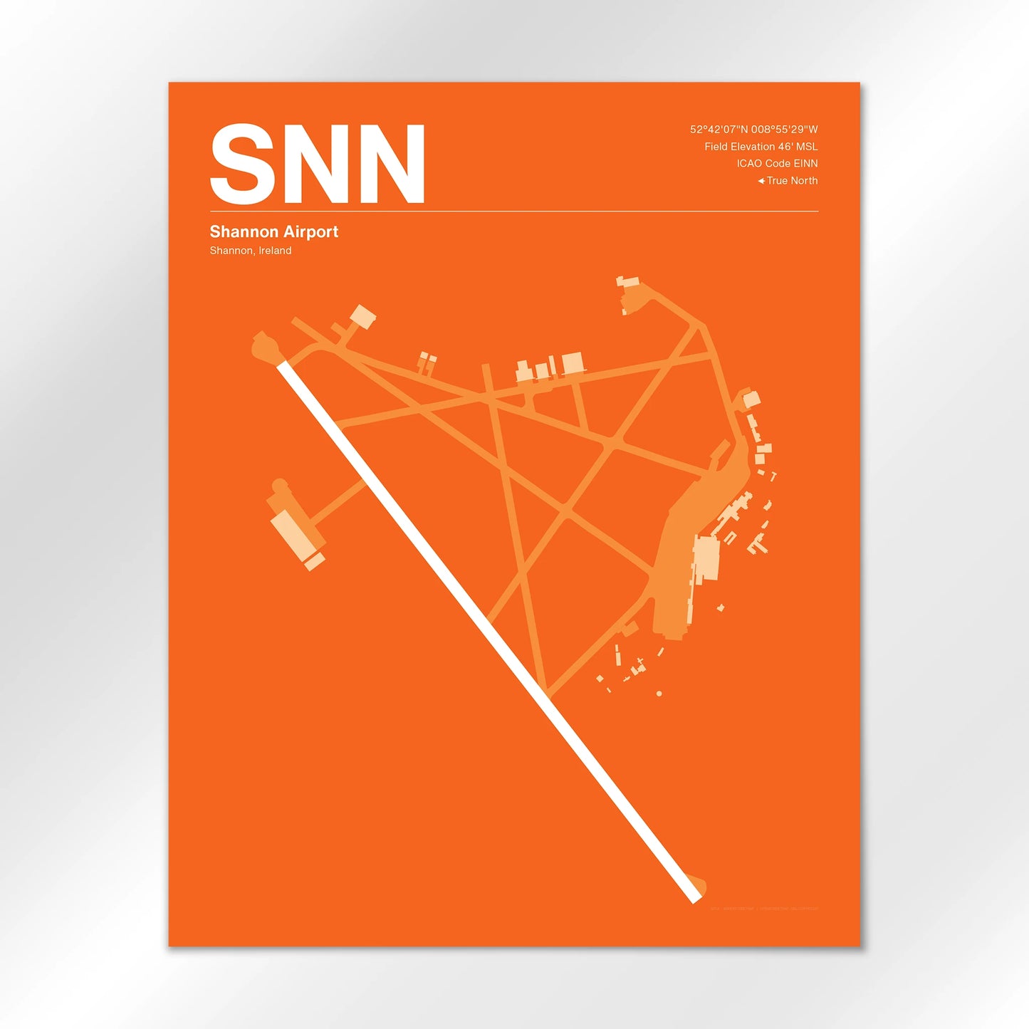 SNN Airport Diagram