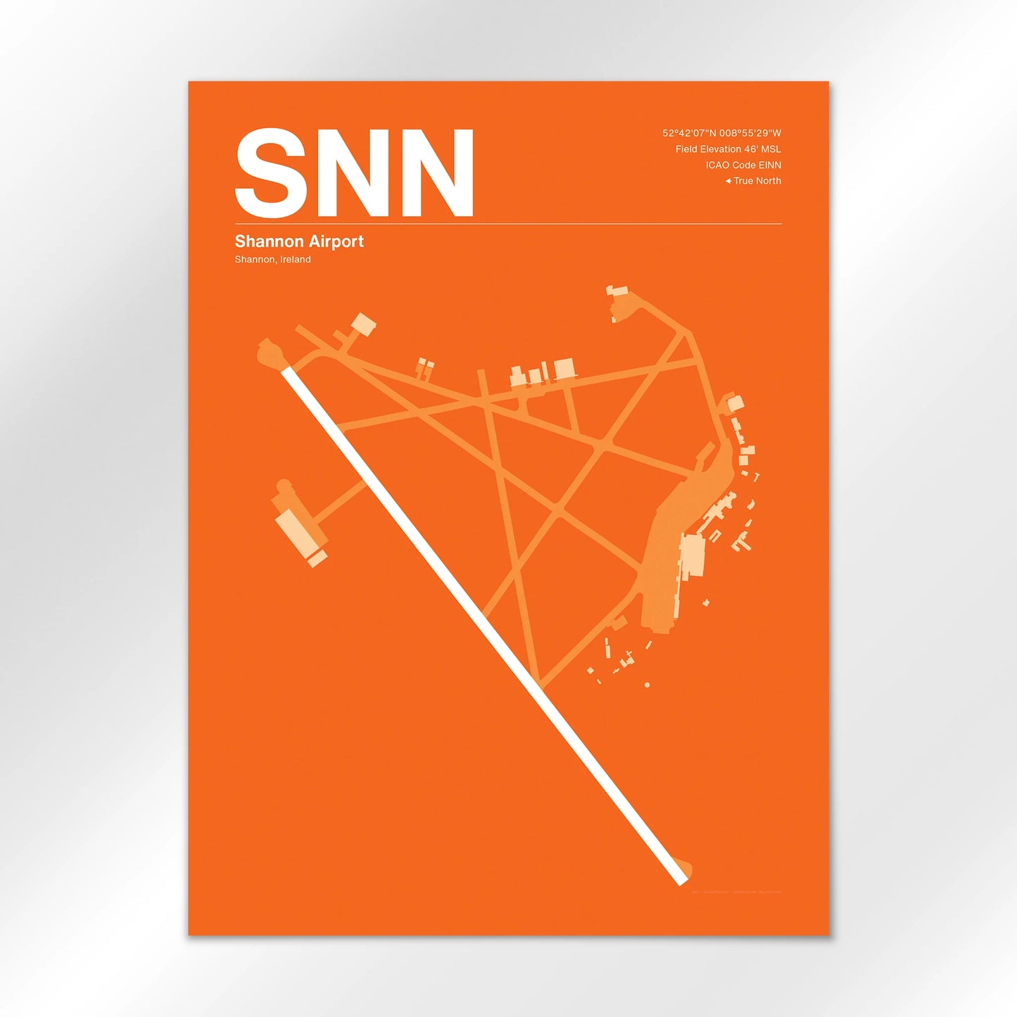 SNN Airport Diagram