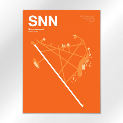 SNN Airport Diagram