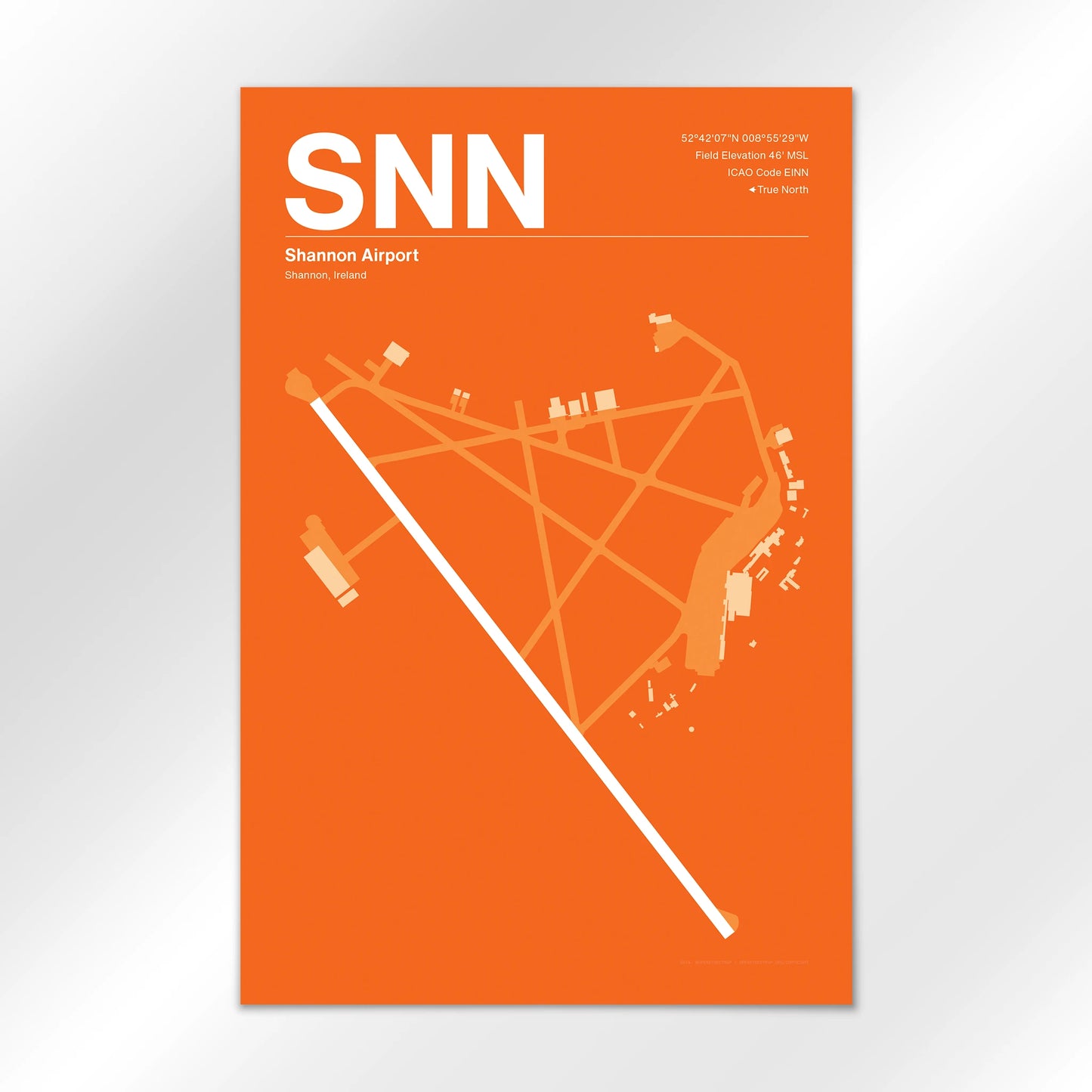 SNN Airport Diagram