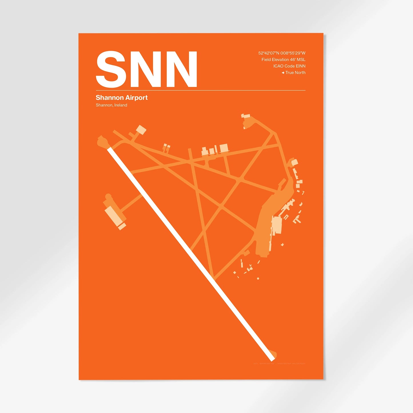 SNN Airport Diagram
