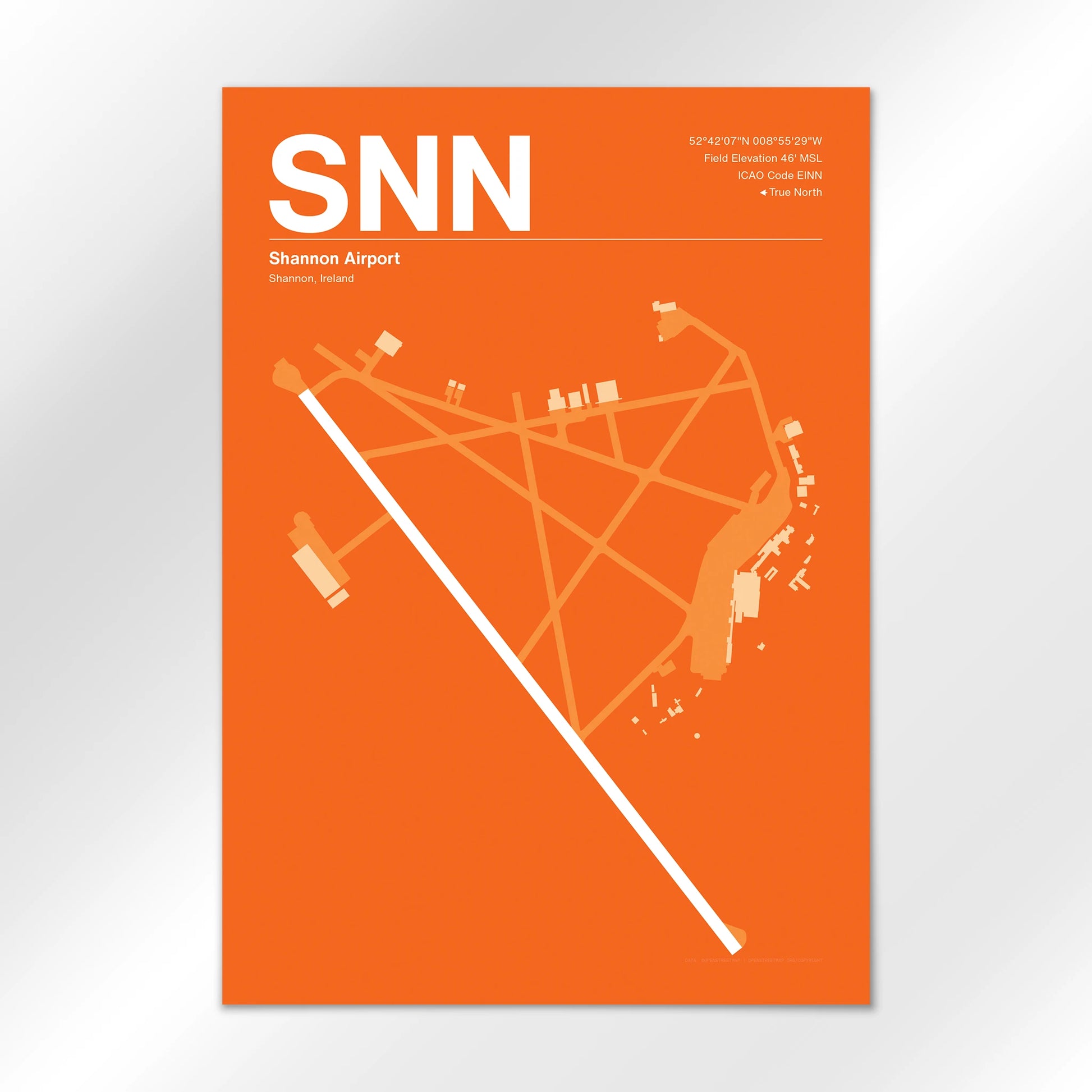 SNN Airport Diagram