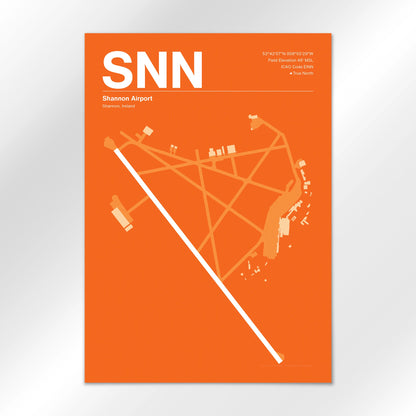 SNN Airport Diagram