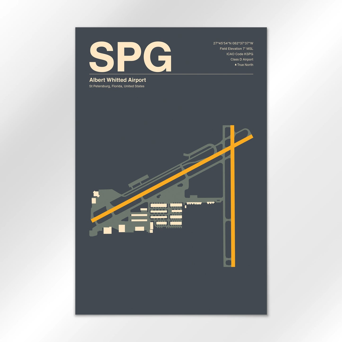 SPG Airport Diagram