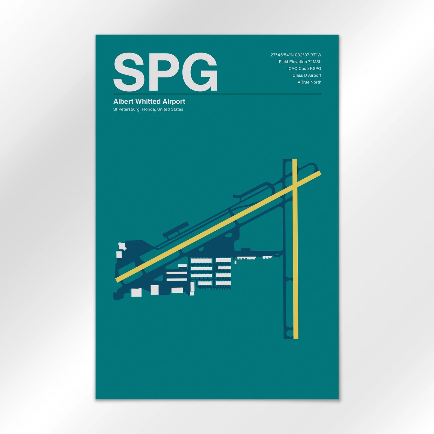SPG Airport Diagram