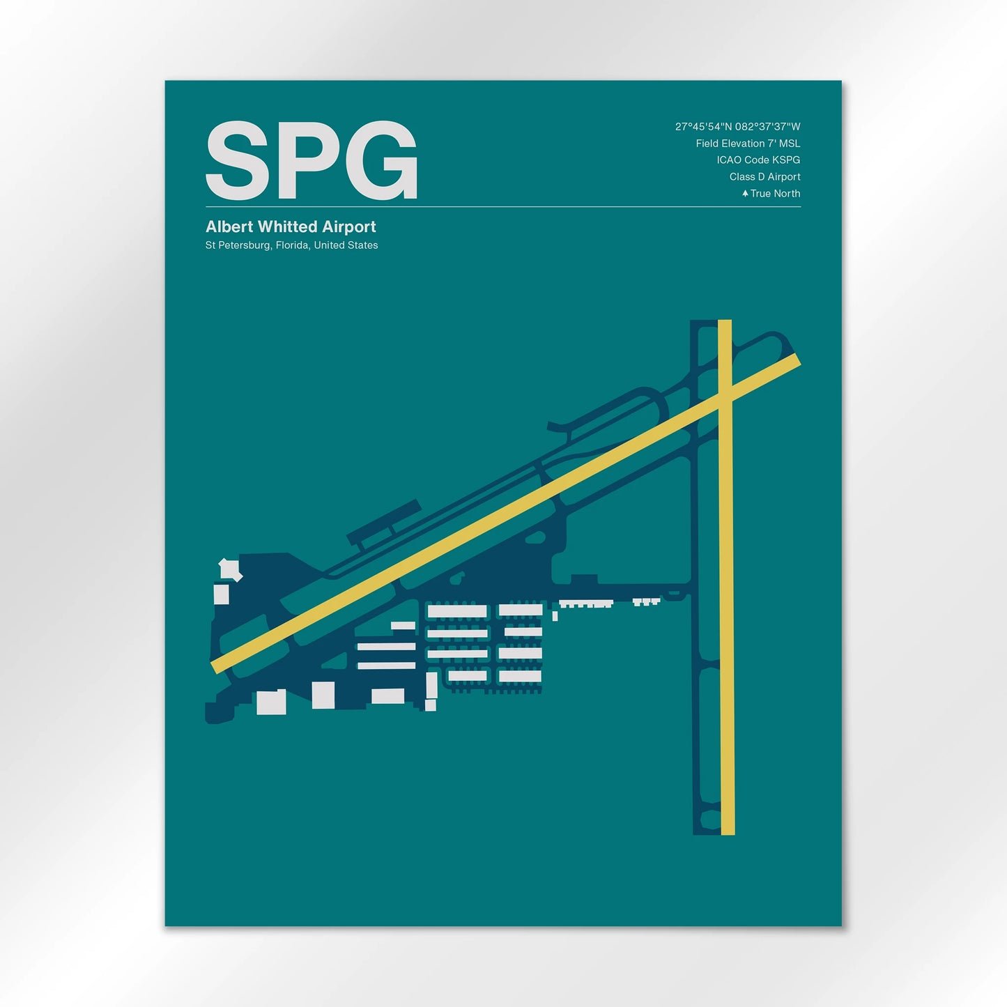 SPG Airport Diagram