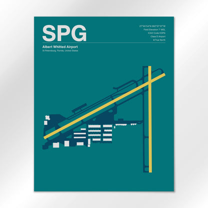 SPG Airport Diagram