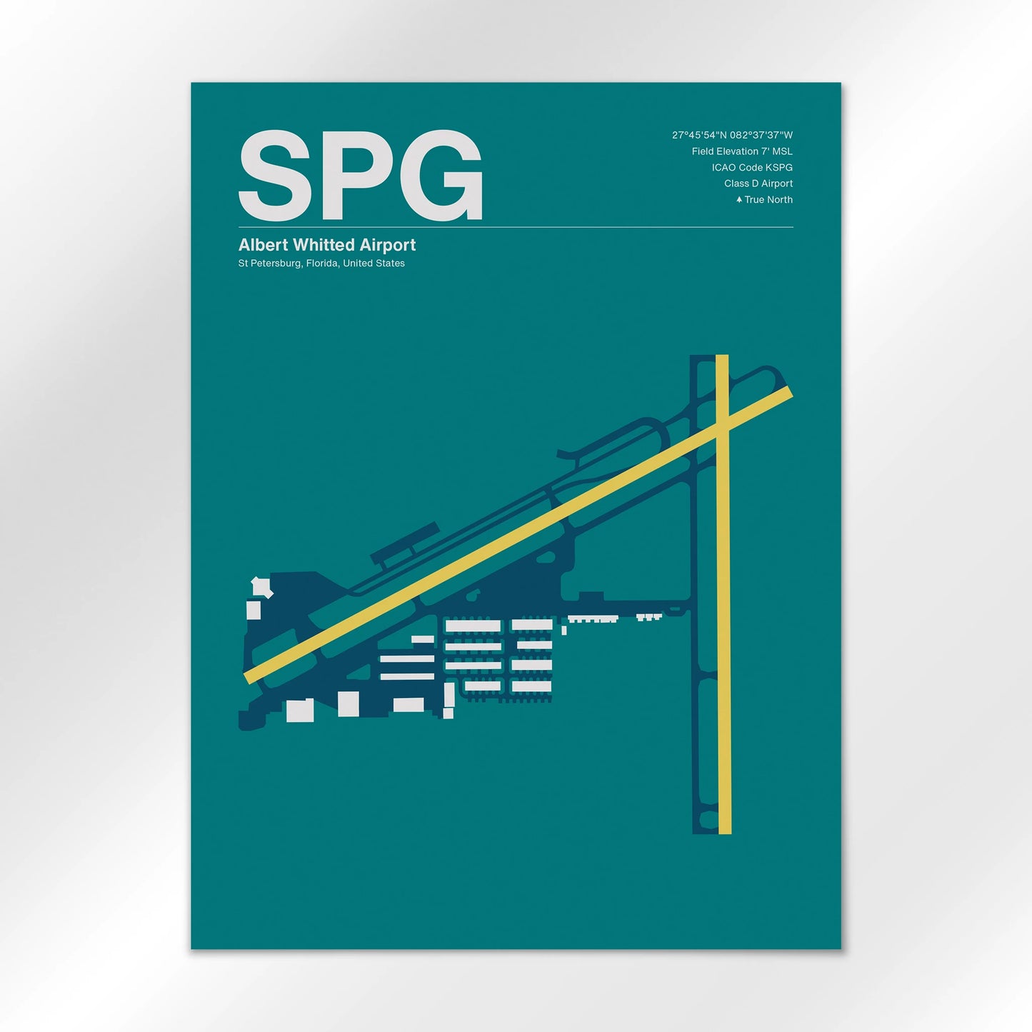 SPG Airport Diagram