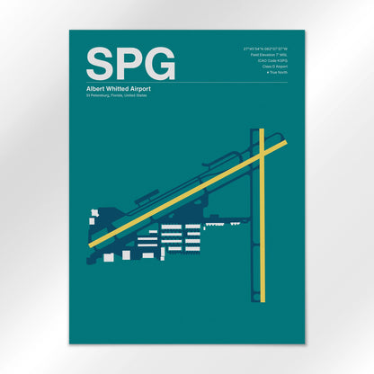 SPG Airport Diagram