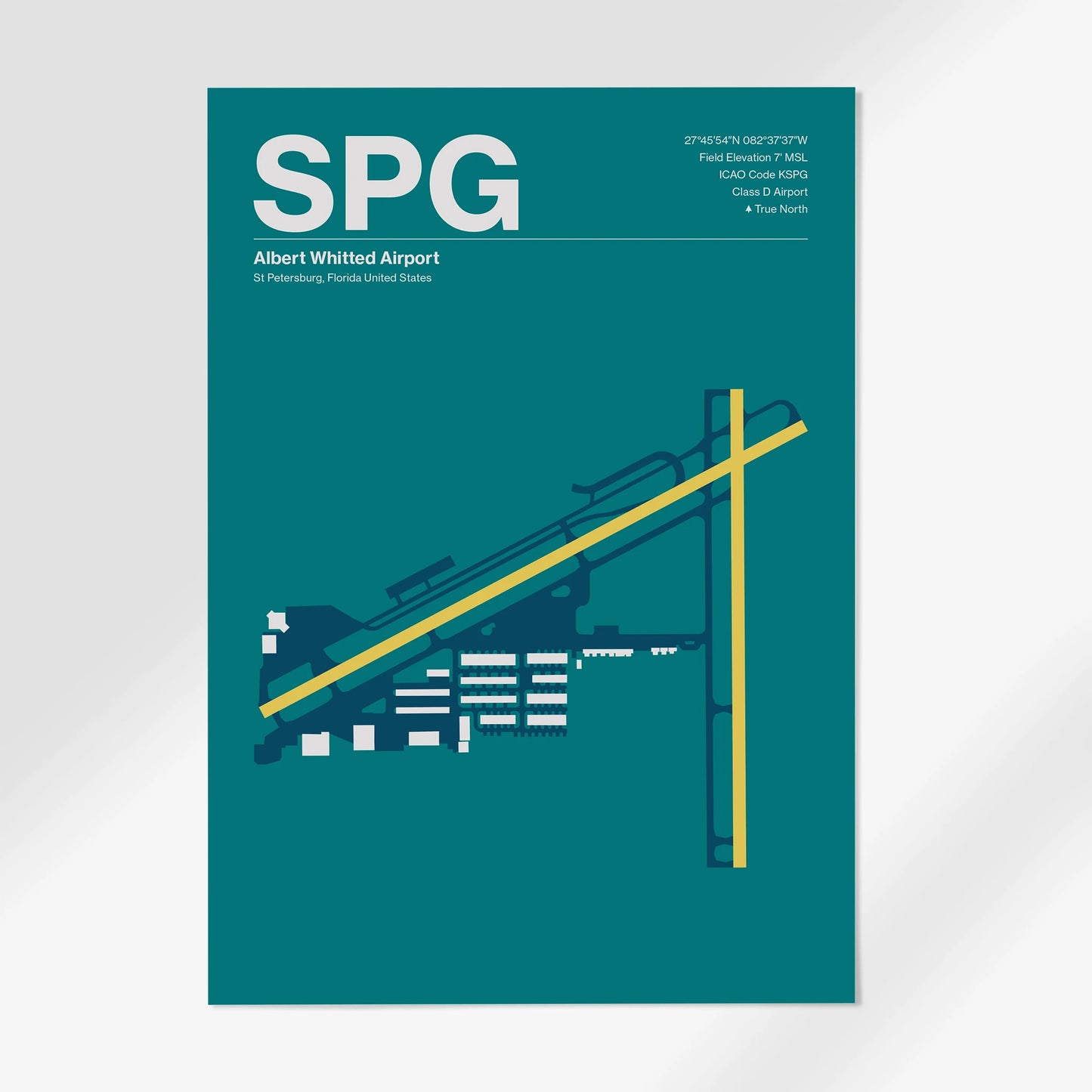 SPG Airport Diagram