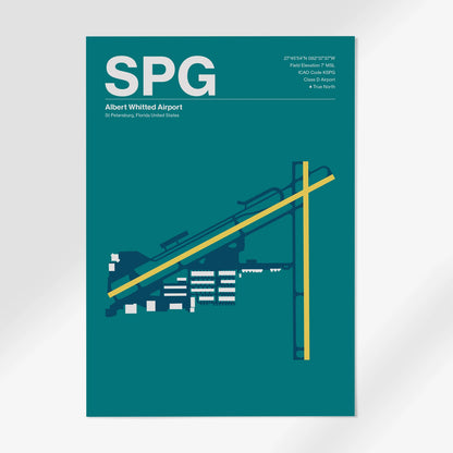SPG Airport Diagram