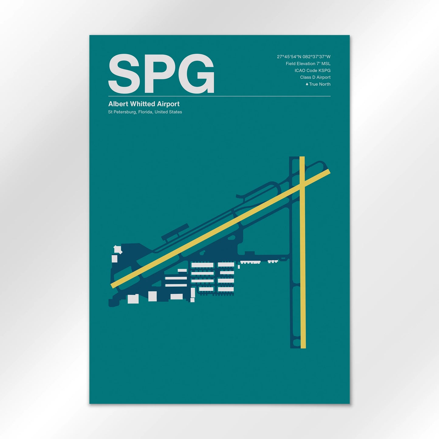 SPG Airport Diagram