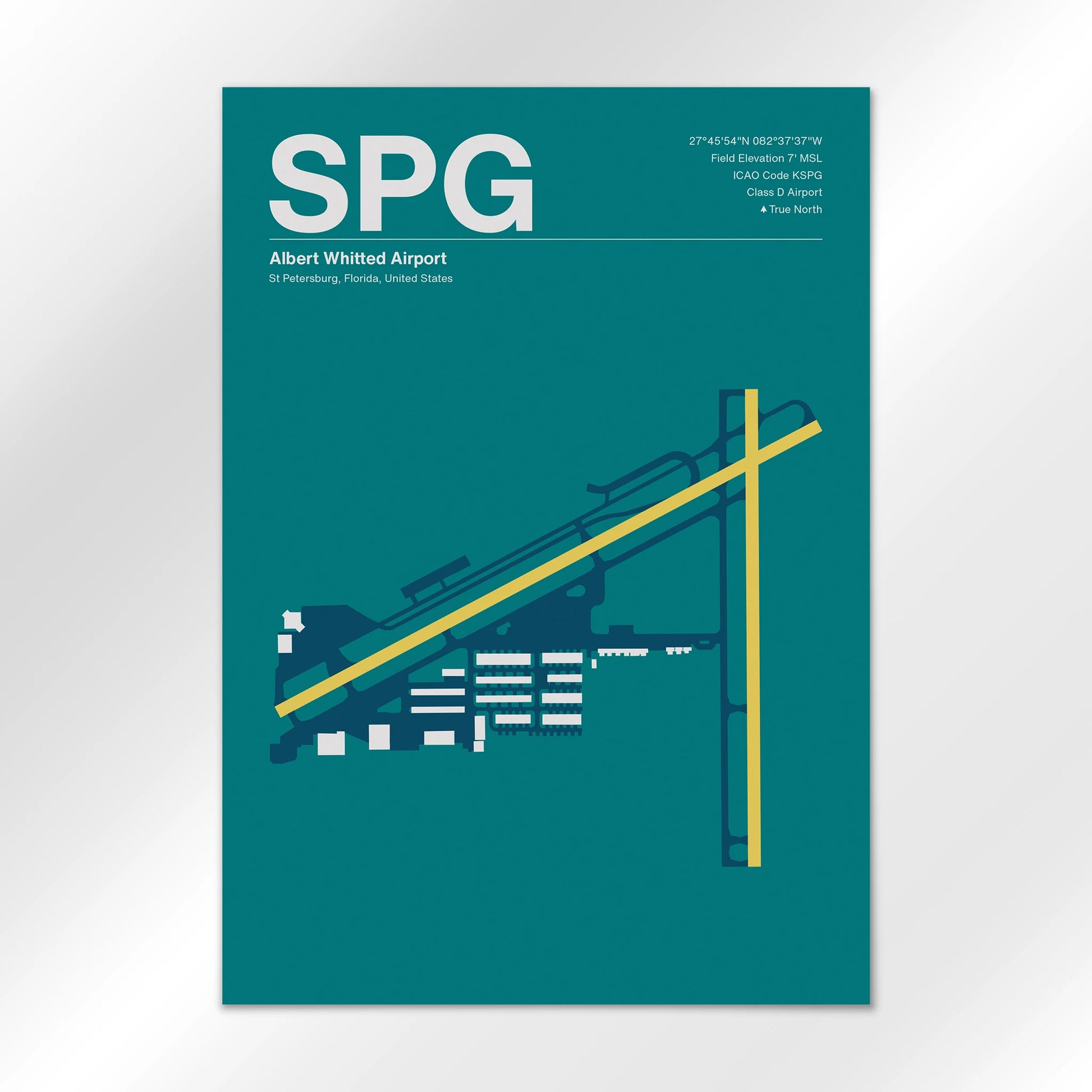 SPG Airport Diagram