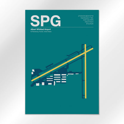SPG Airport Diagram