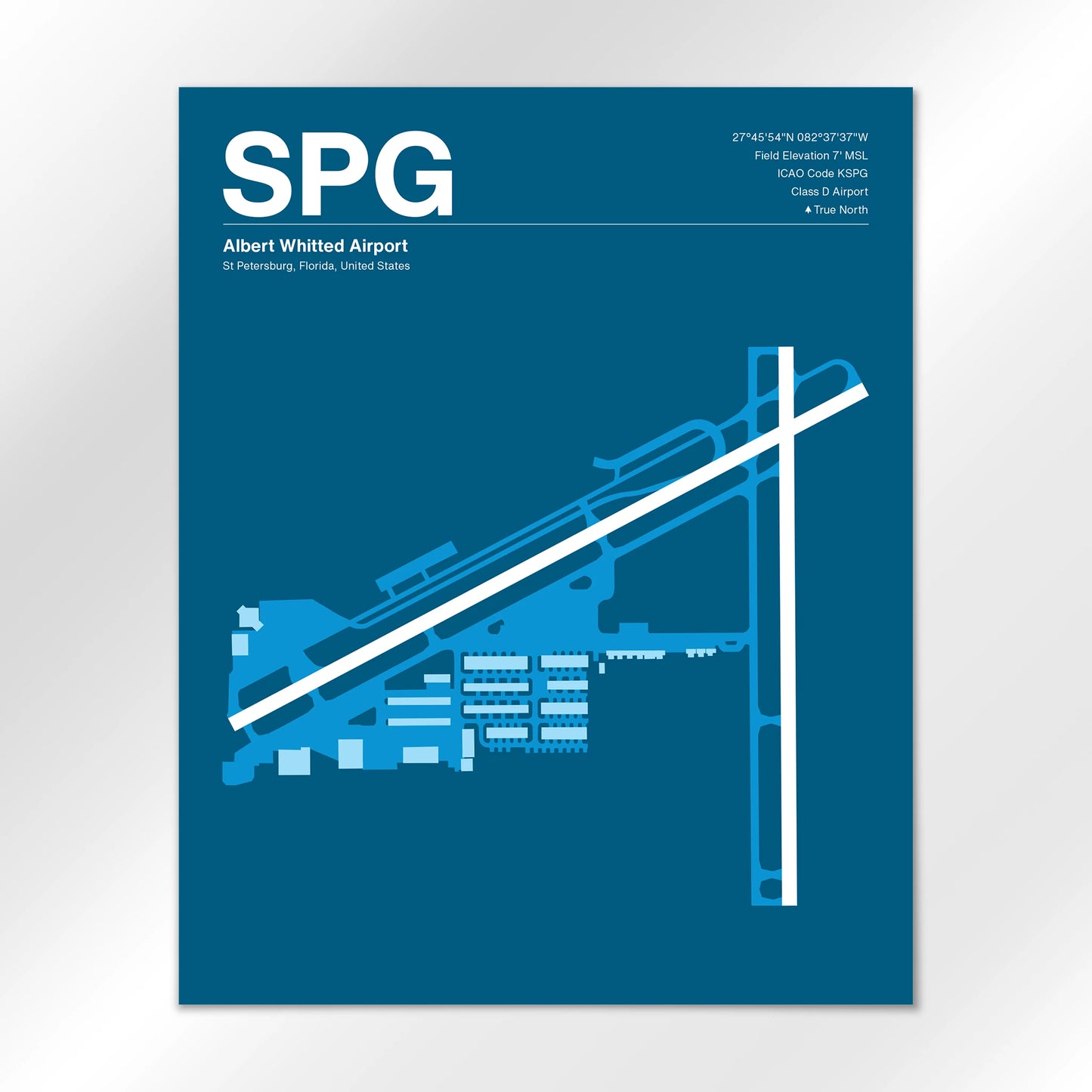 SPG Airport Diagram