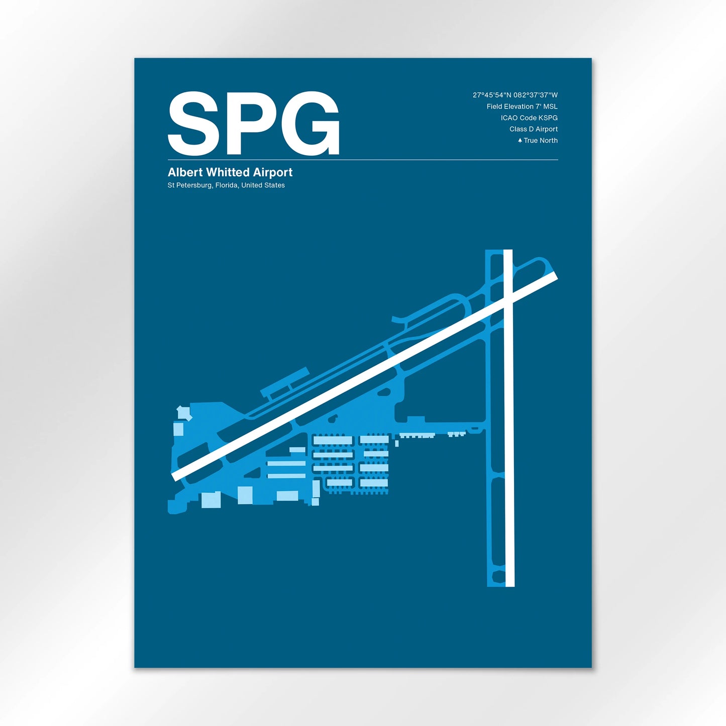 SPG Airport Diagram