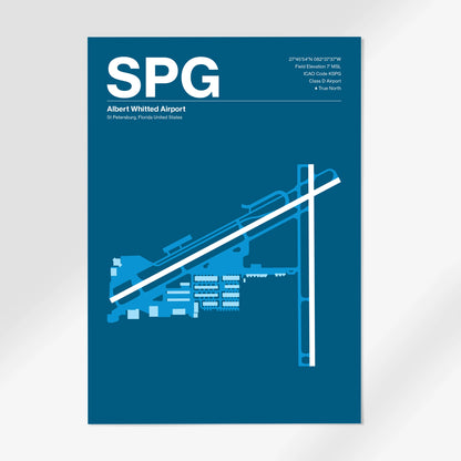 SPG Airport Diagram