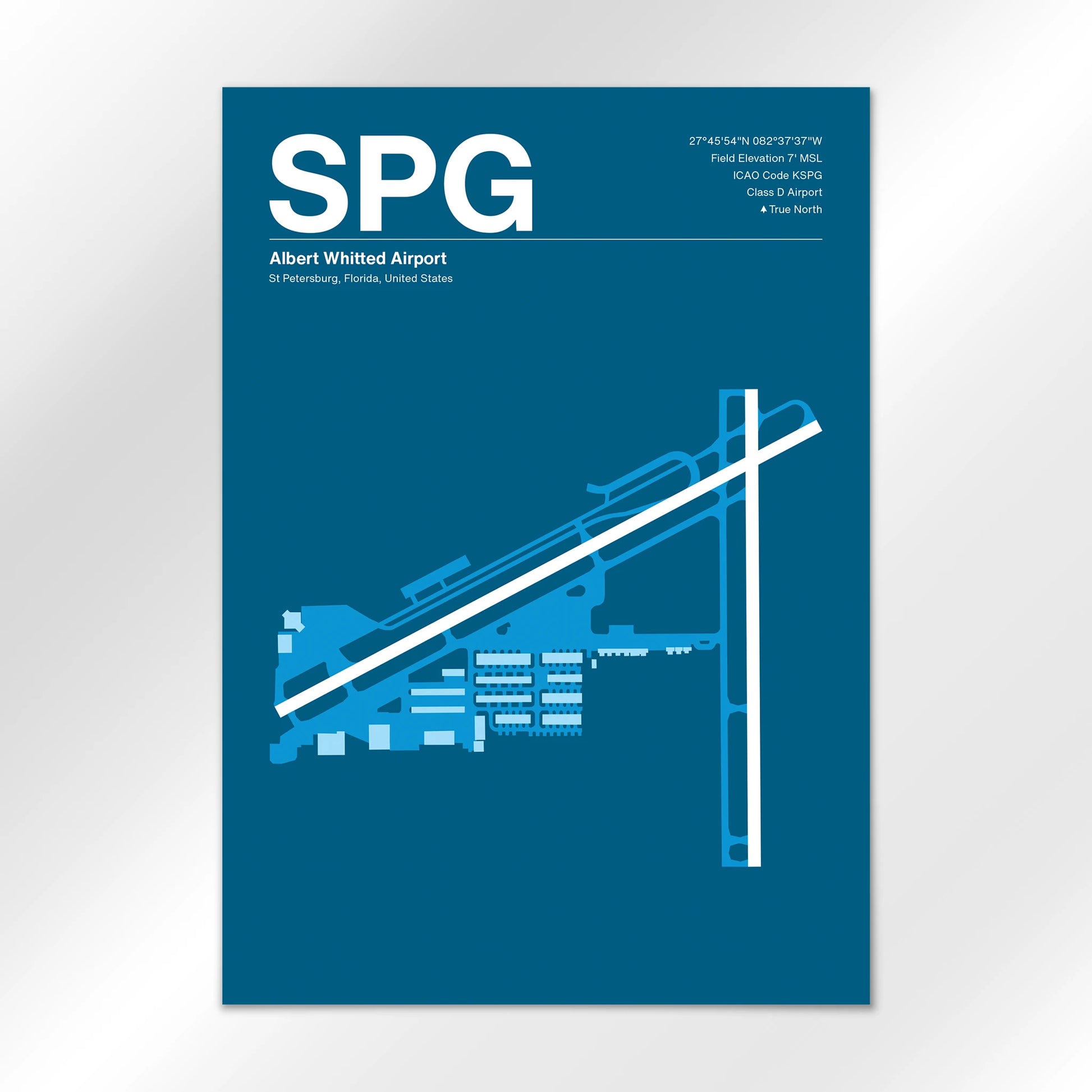 SPG Airport Diagram