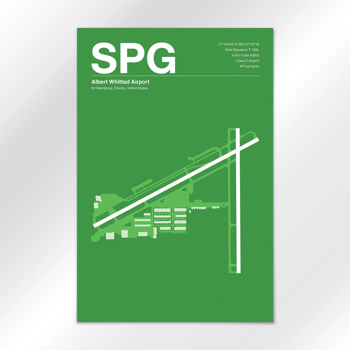 SPG Airport Diagram