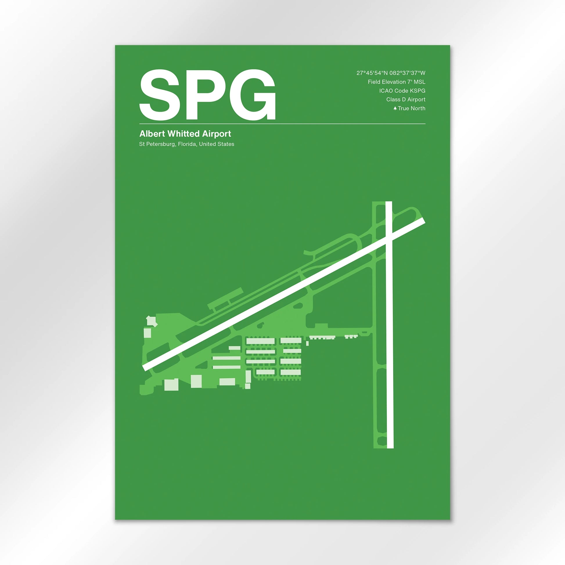 SPG Airport Diagram