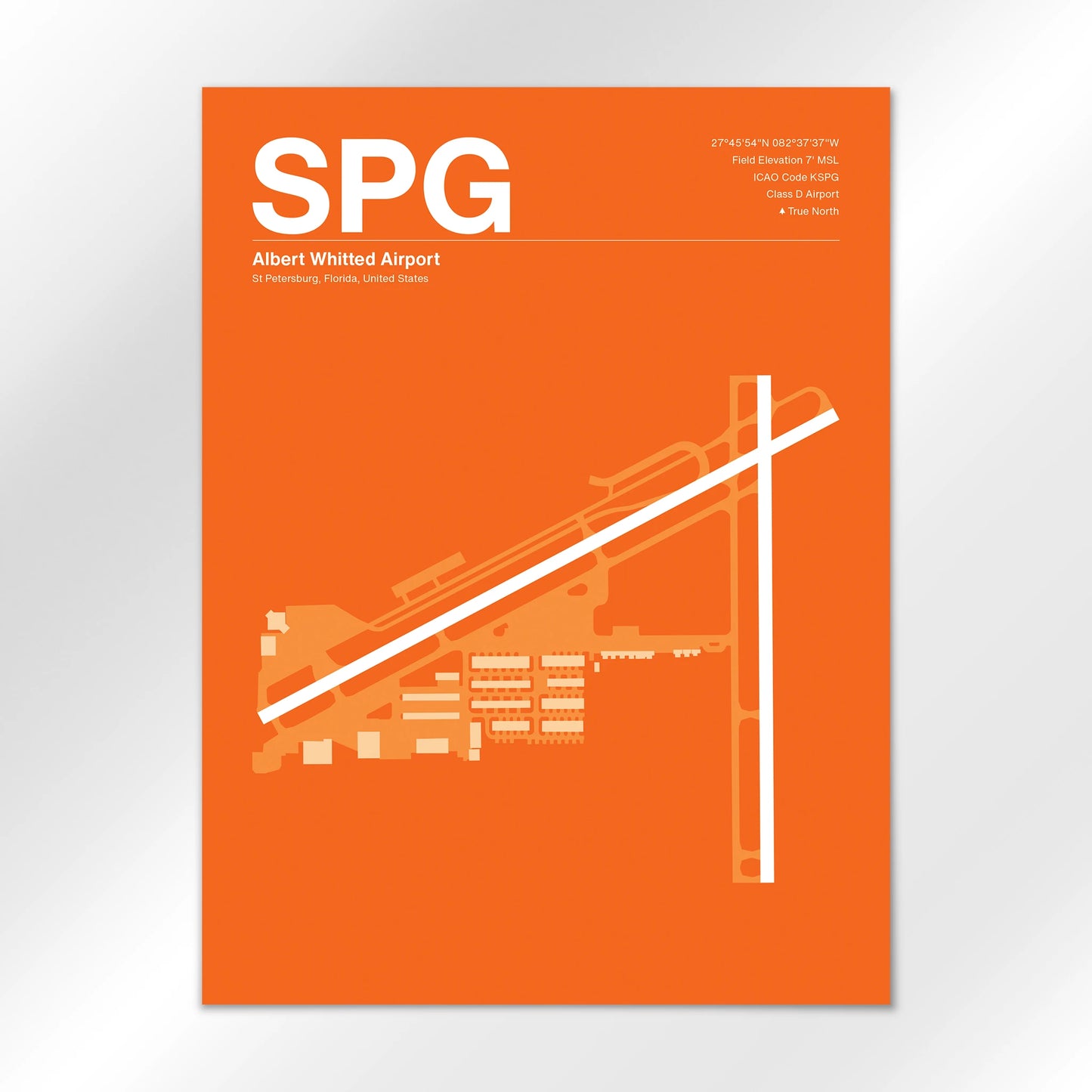 SPG Airport Diagram