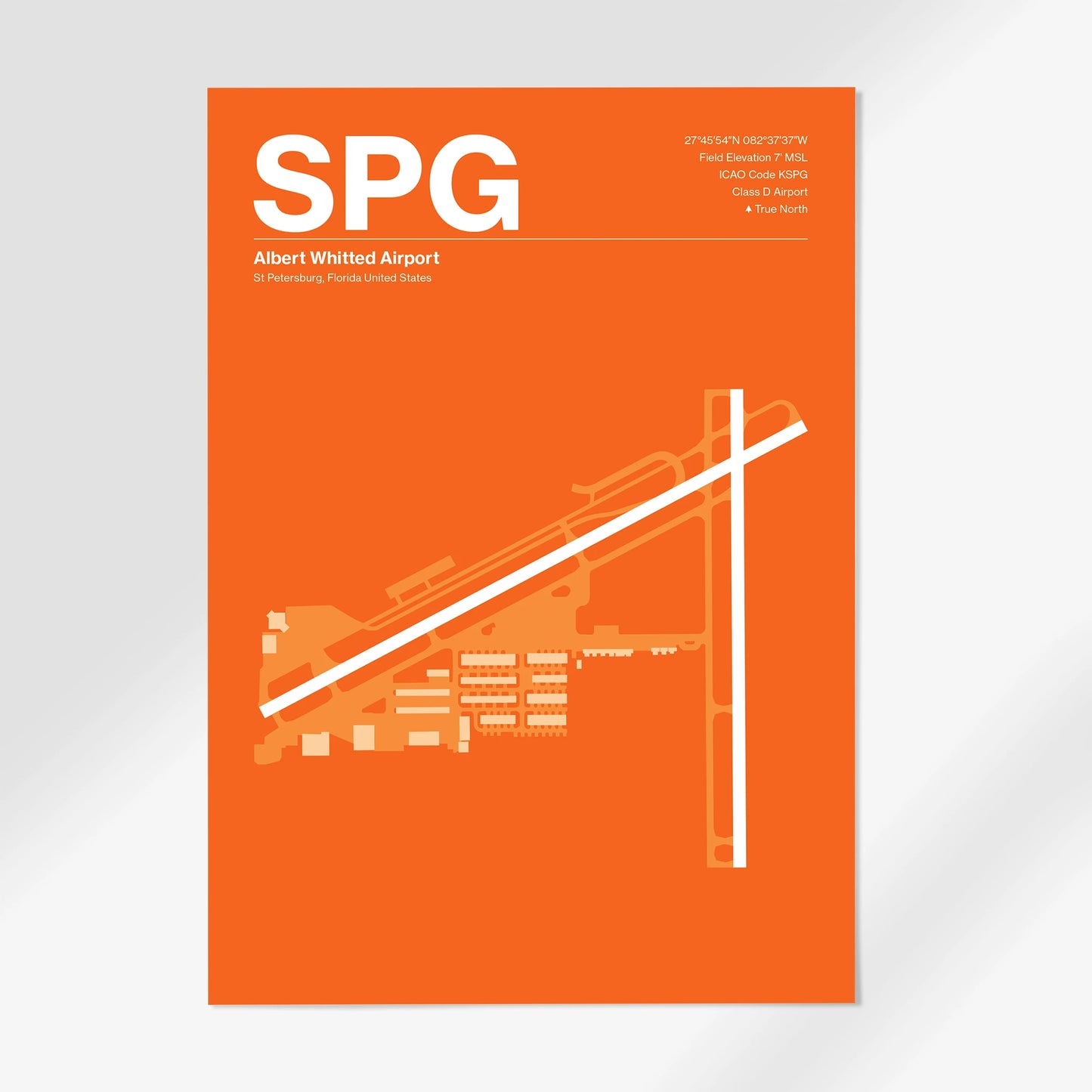 SPG Airport Diagram