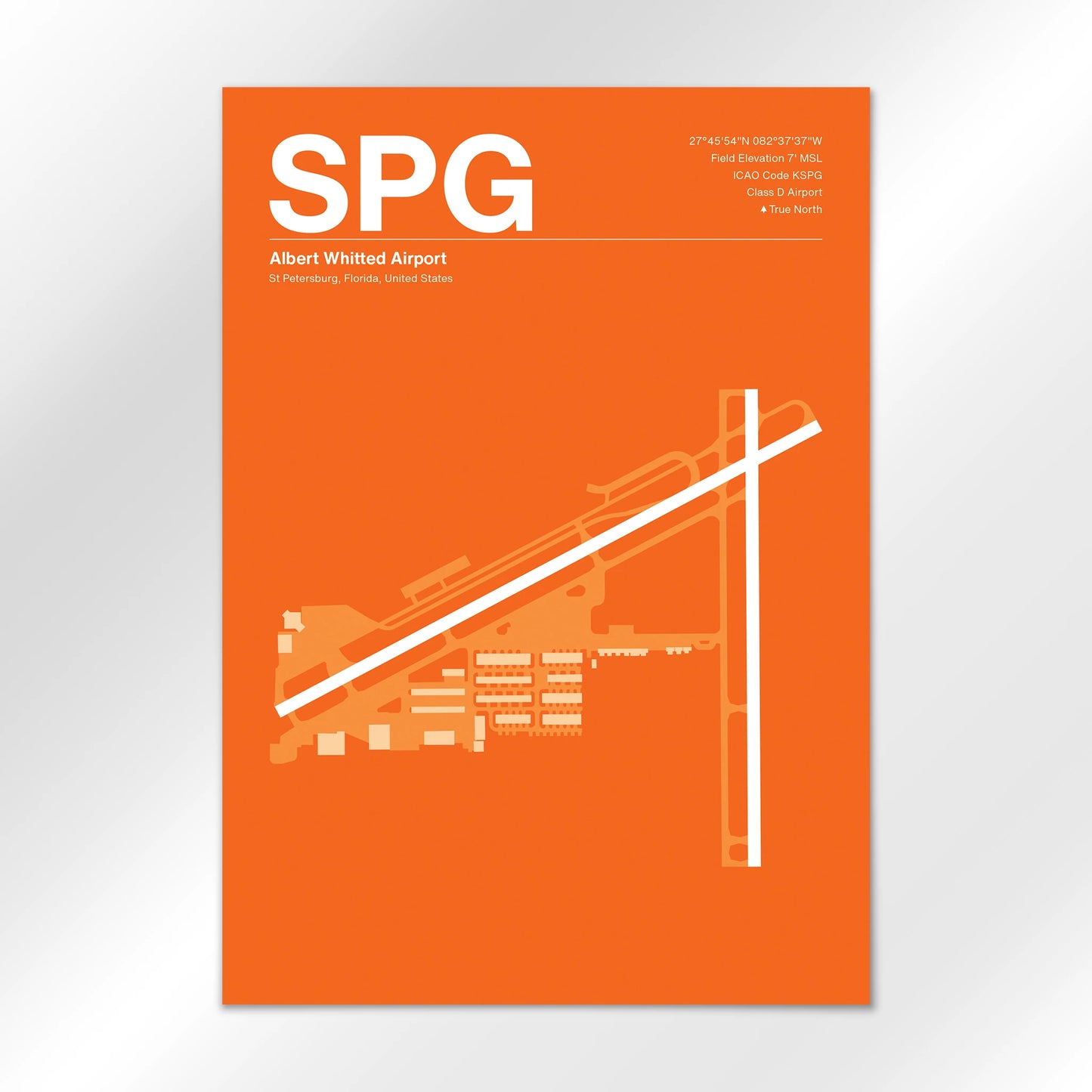 SPG Airport Diagram