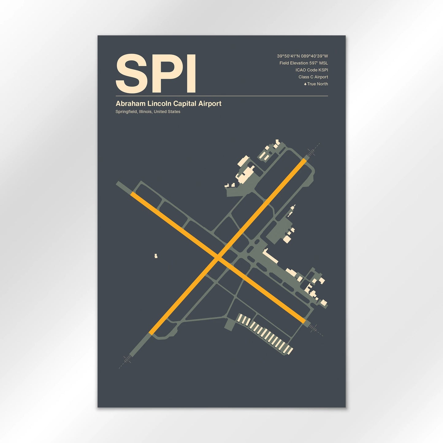 SPI Airport Diagram