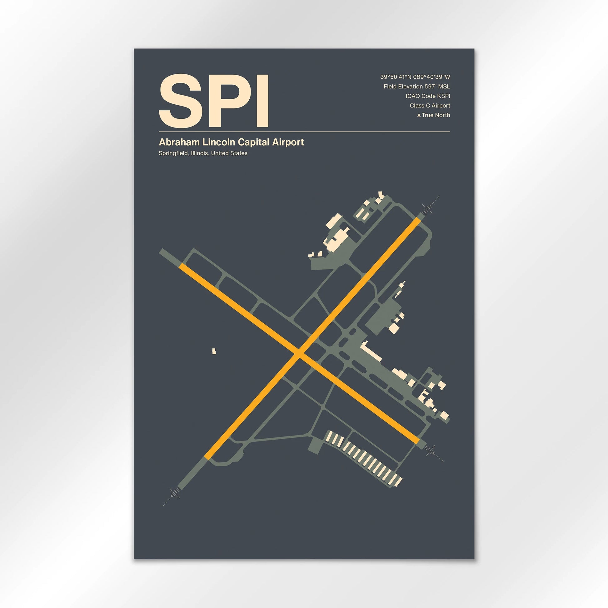 SPI Airport Diagram