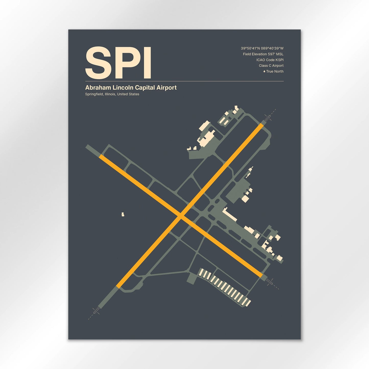 SPI Airport Diagram