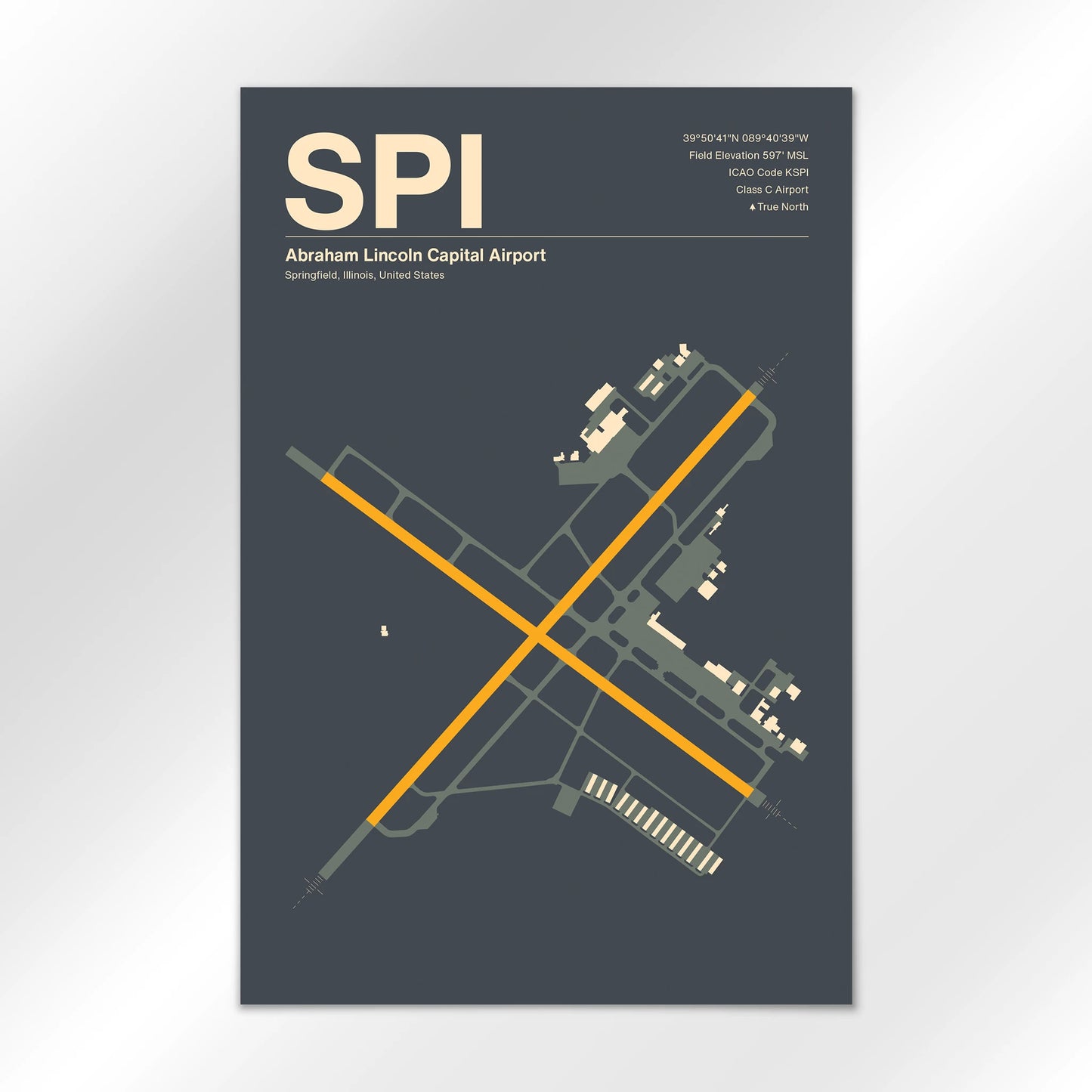 SPI Airport Diagram