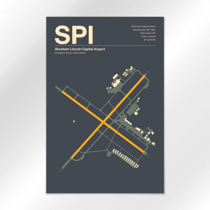 SPI Airport Diagram