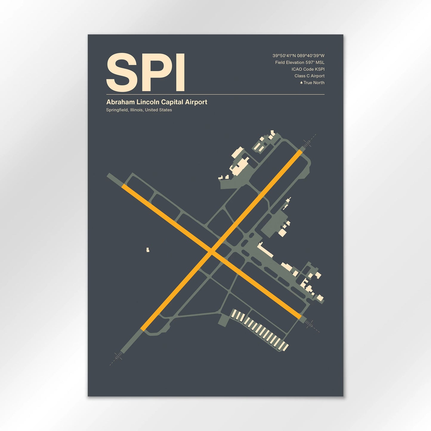 SPI Airport Diagram