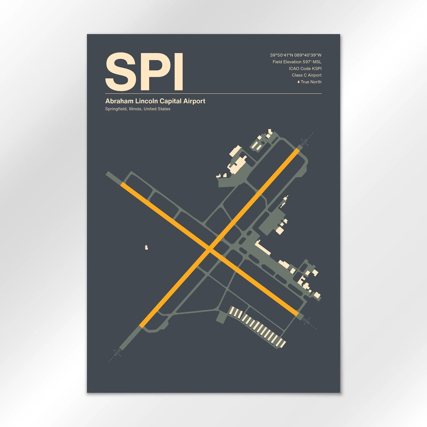 SPI Airport Diagram
