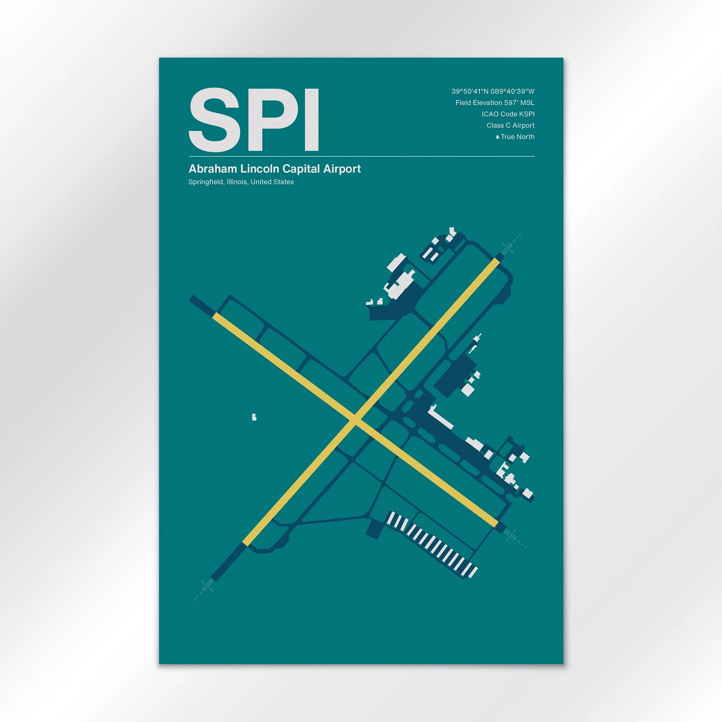SPI Airport Diagram
