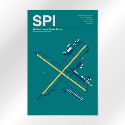 SPI Airport Diagram