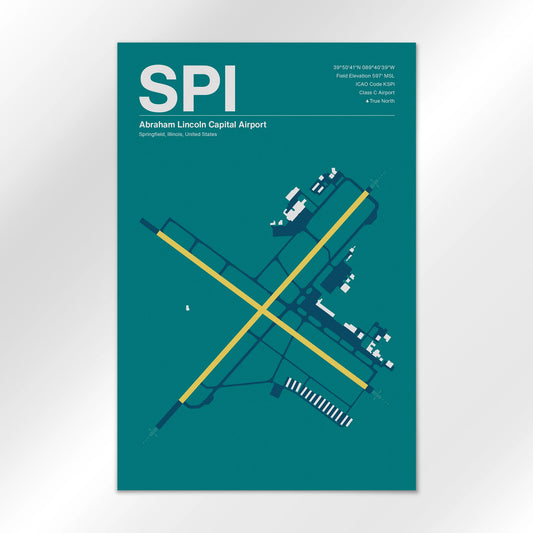 SPI Airport Diagram