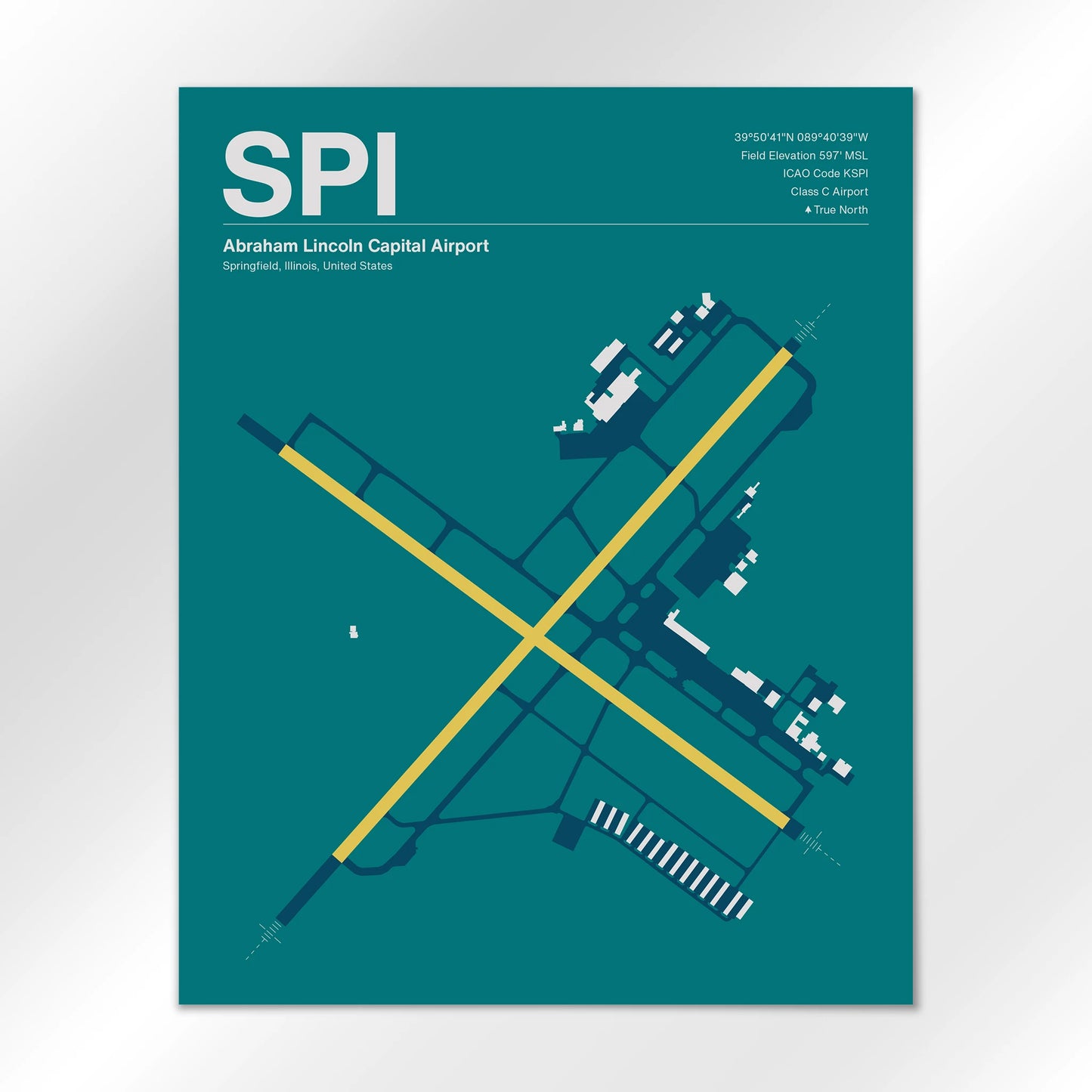 SPI Airport Diagram