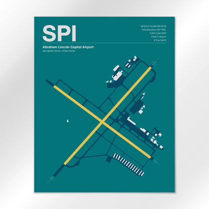 SPI Airport Diagram