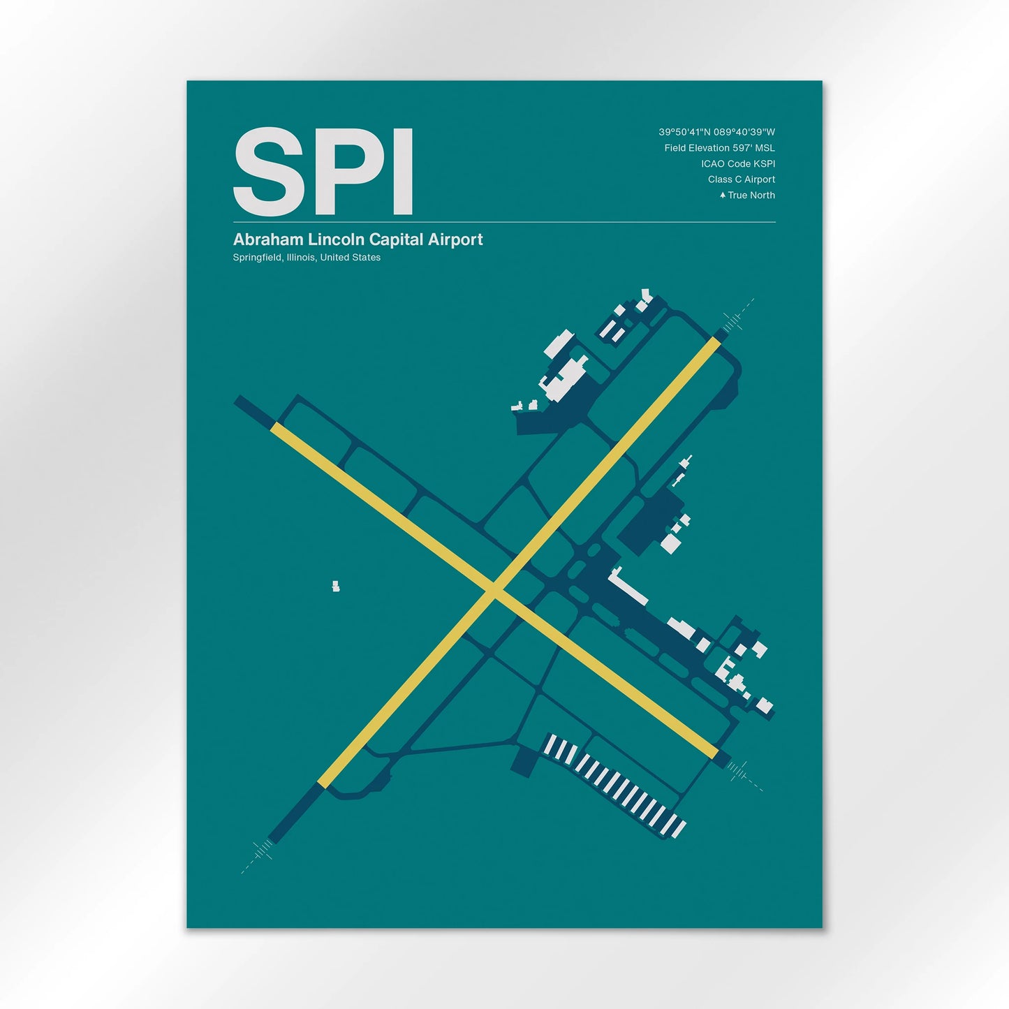 SPI Airport Diagram