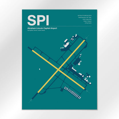 SPI Airport Diagram