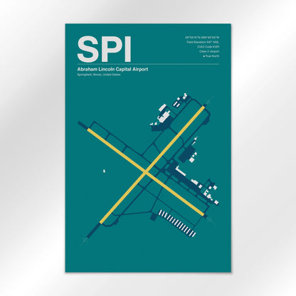 SPI Airport Diagram