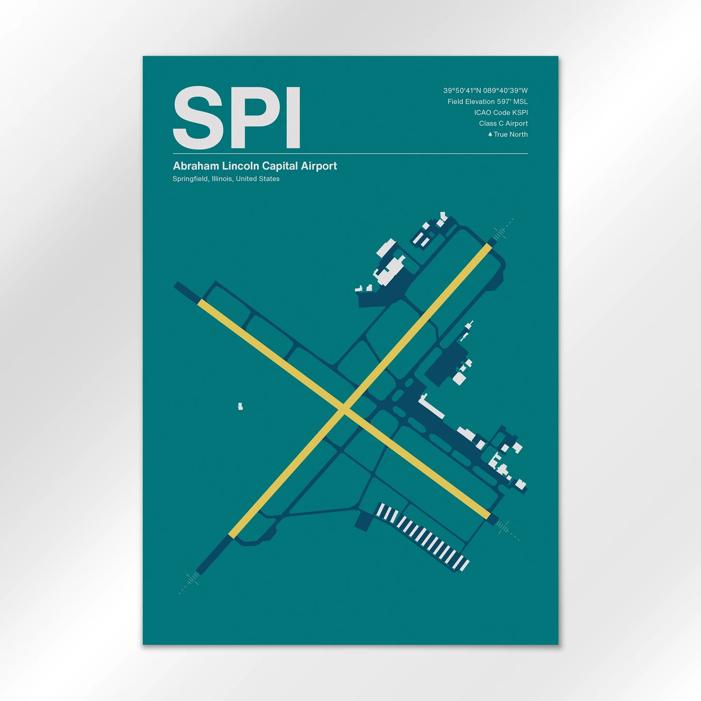 SPI Airport Diagram