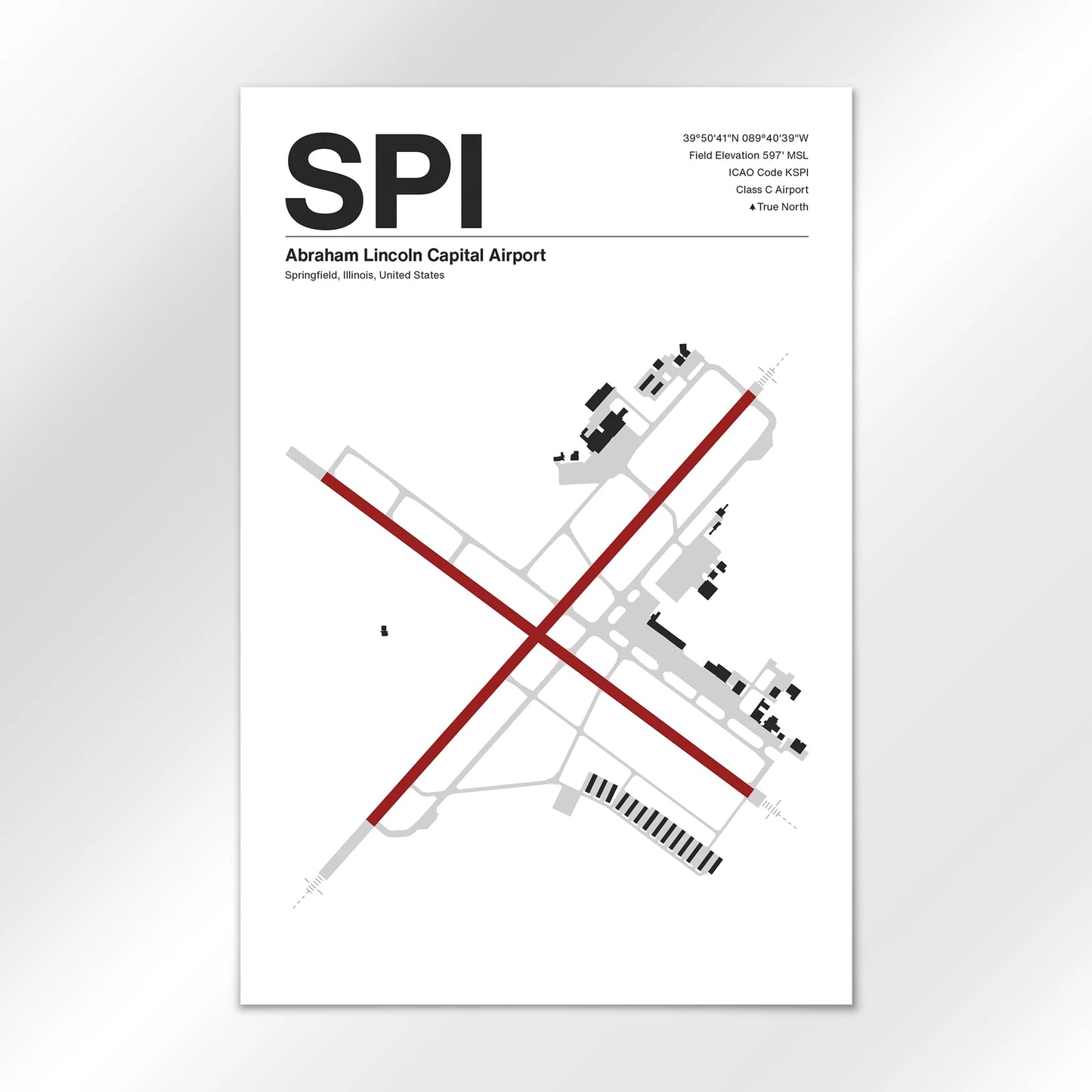 SPI Airport Diagram