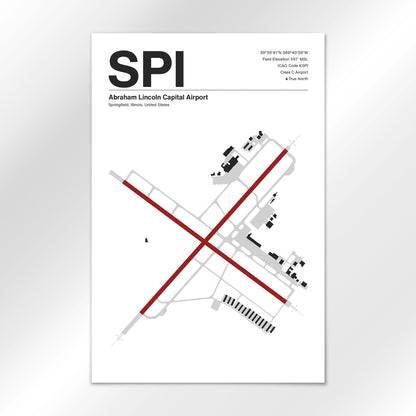 SPI Airport Diagram