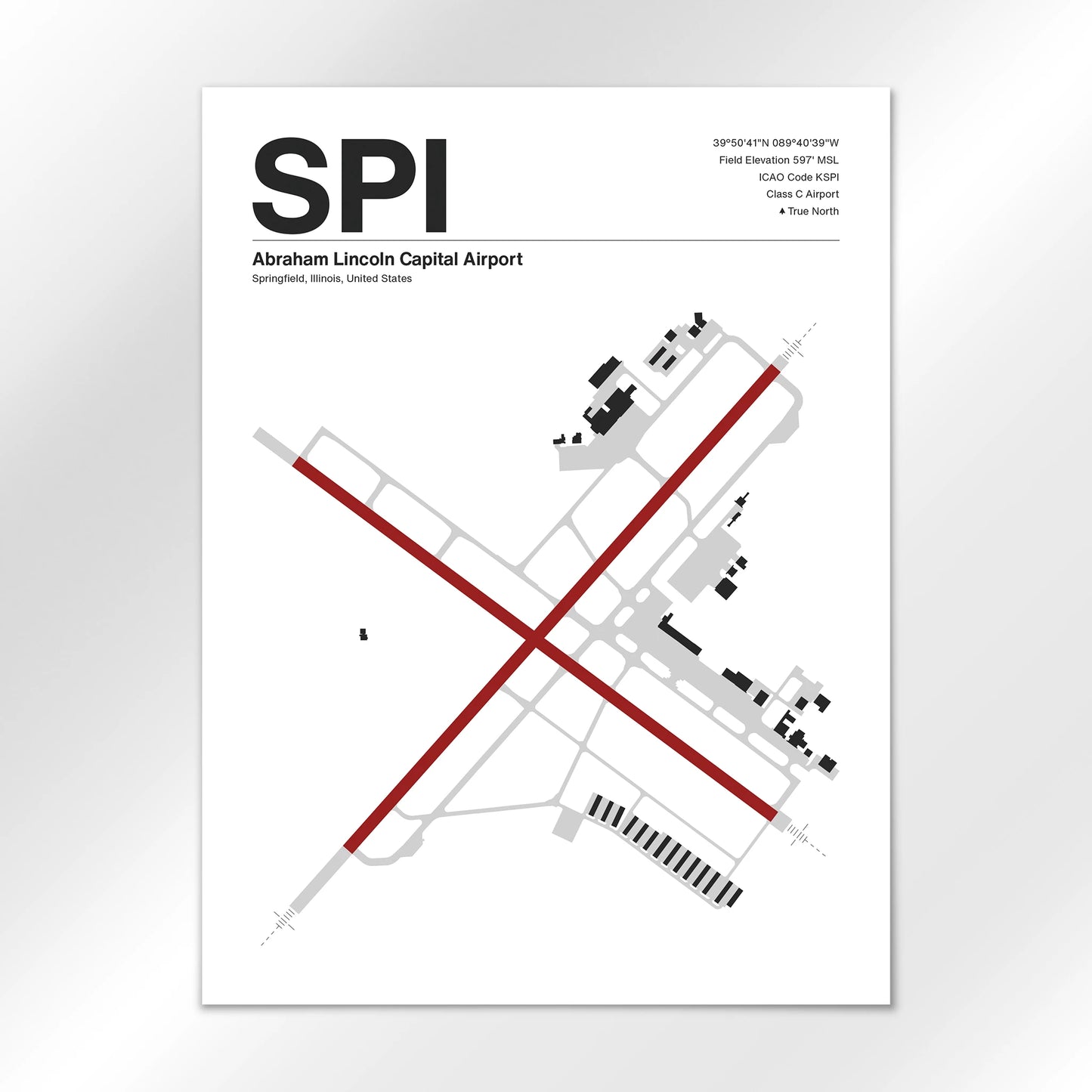 SPI Airport Diagram