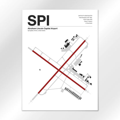 SPI Airport Diagram