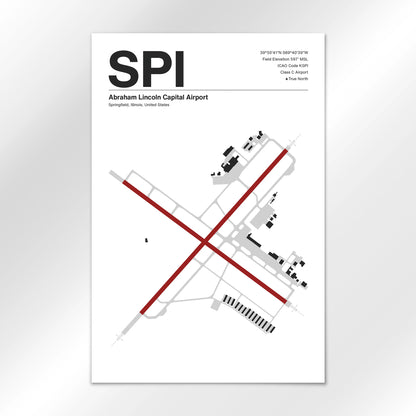 SPI Airport Diagram